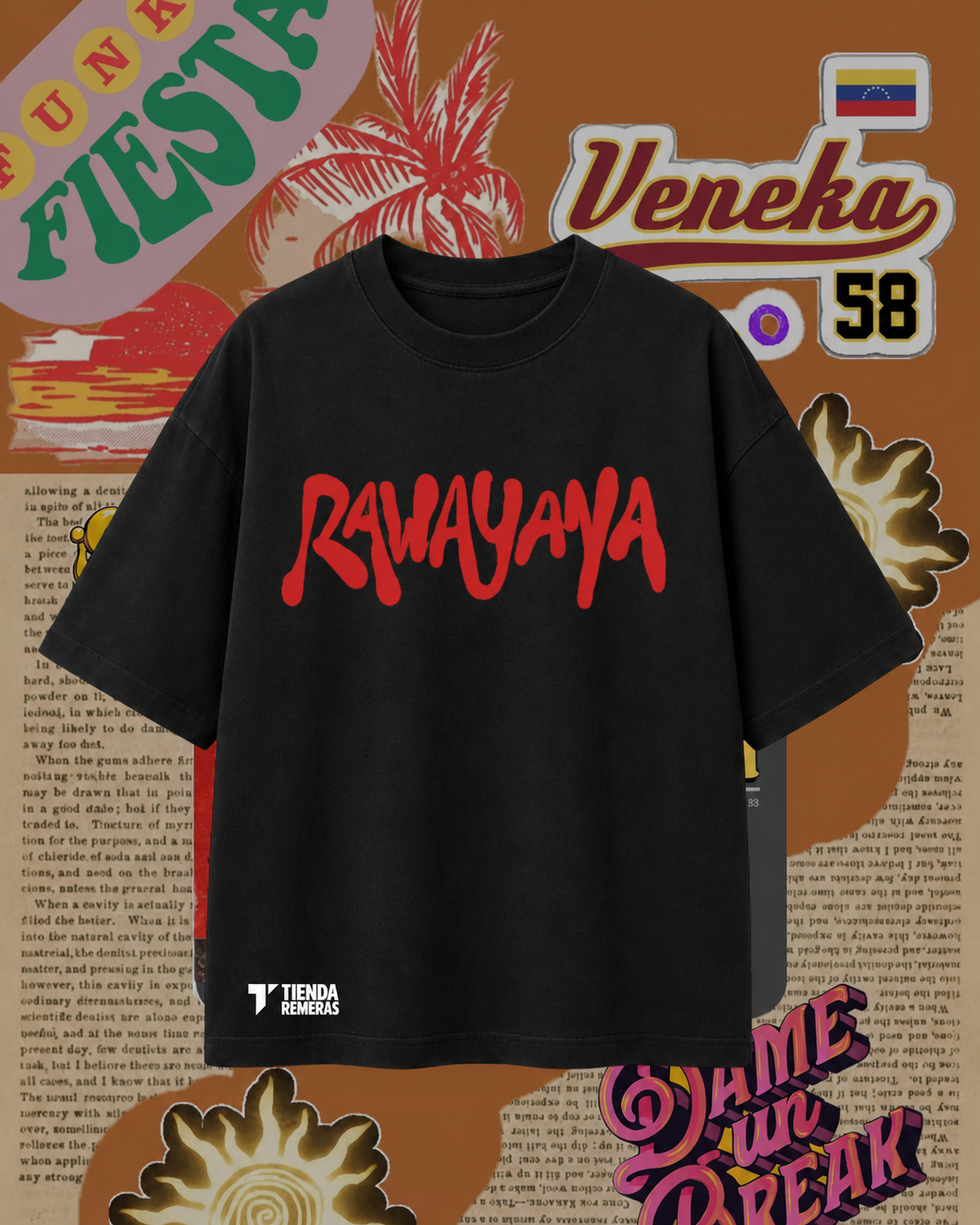 Remera Logo Rawayana